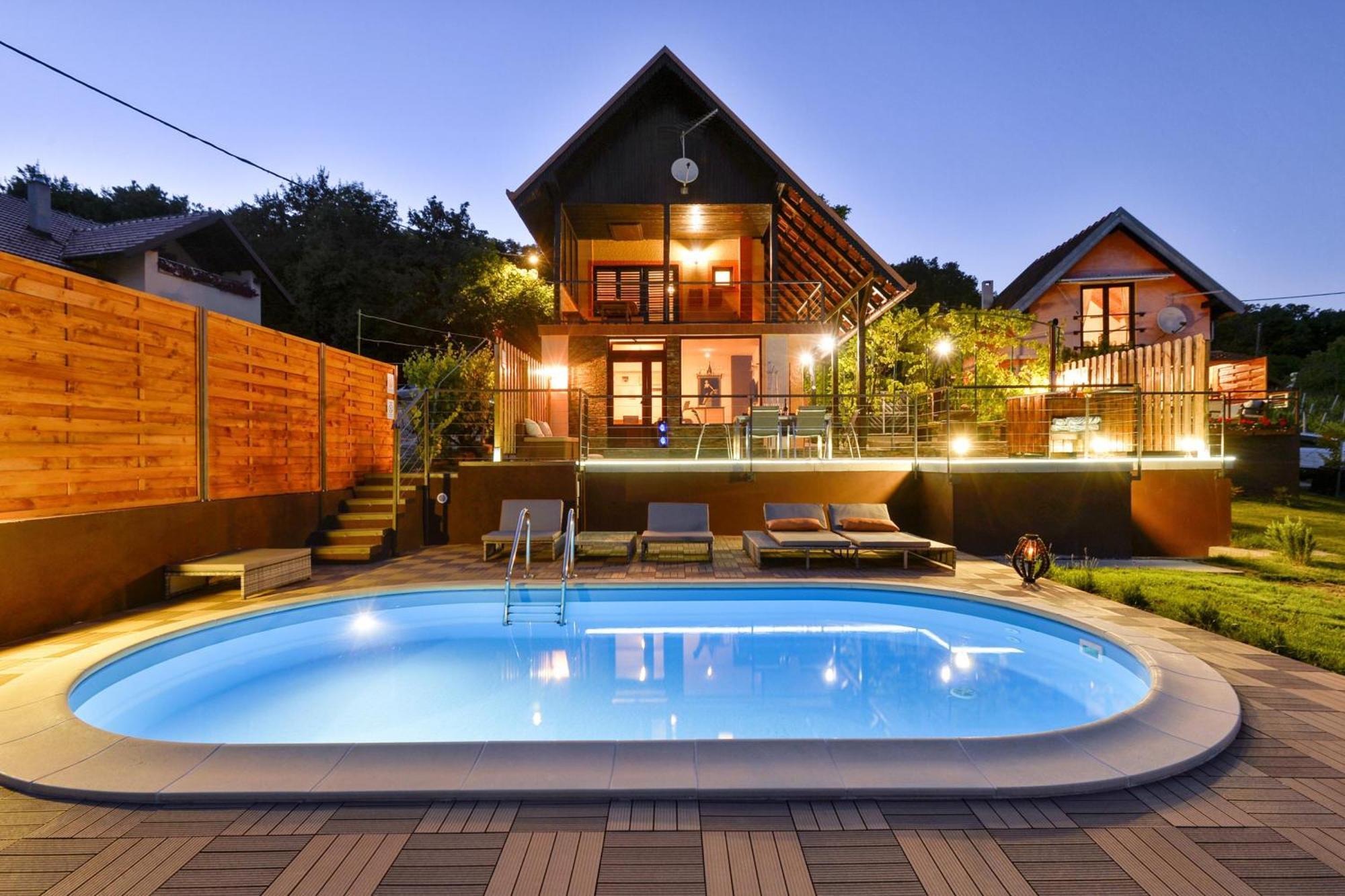 Jura'S Wellness House - Happy Rentals Biskupec Zelinski Exteriér fotografie